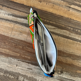 inside tribal mudcloth utensil pouch
