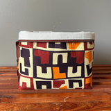 kuba knitting project bag