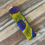 leafy reusable utensil pouch