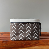 mudcloth project bag arrrow