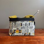Knitting Project Bag - African Fabric | Thrifty Upenyu
