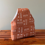 wrist mudcloth project bag