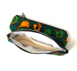 green cases for utensils