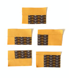 shweshwe patchwork pouches