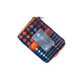 small african zipper pouch