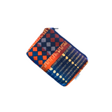 small african zipper pouch