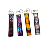 african fabric keyfob