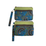 Shweshwe Zipper Pouch Bag | Thrifty Upenyu
