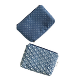 indigo shweshwe pouches