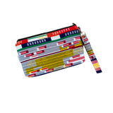 kente zipper purse