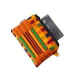 kente zipper coin pouch