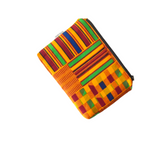 small kente zipper pouch