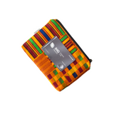 kente small zipper pouch