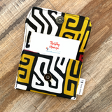 kuba card holder inside