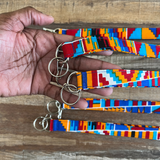 african kente lanyard