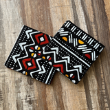 mudcloth coaster set