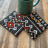 mudcloth coasters