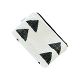 mudcloth zipper pouch