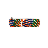 orange green cutlery pouch