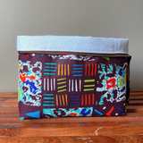 patchwork travel project bag