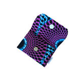 purple business card holder empty