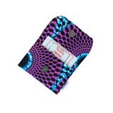 purple business card holder