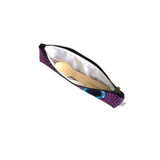 purple cutlery pouch inner view