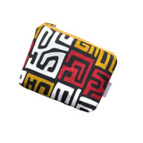 Kuba Print Small Zipper Pouch for Purse | Thrifty Upenyu