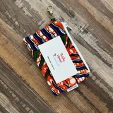 small coin pouch tropical print