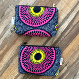 pinkish purple pouches
