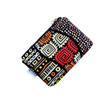 tribal african small zipper pouch