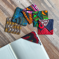 african fabric bookmarks