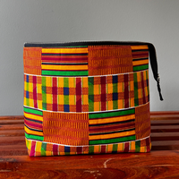 green Kente bag