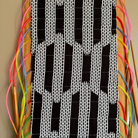 hanging circular knitting needle holder