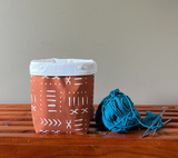 folded down yarn caddy