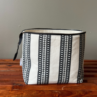 zippered knitting project bag