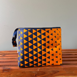 Geometric Large Knitting Project Bag with Zipper | Thrifty Upenyu