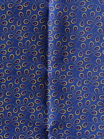 blue yellow red african fabric