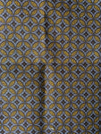 Brown and Autumn Gold Shweshwe Fabric | Thrifty Upenyu