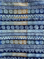 navy upholstery african fabric