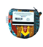teal african change pouch