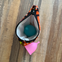 inside menstral pouch