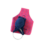 Crochet Yarn Tote Bag - Shweshwe African Fabric | Thrifty Upenyu