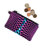 purple coin purse