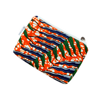 tropical small zipper pouch for purse